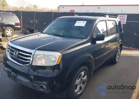 2013 Honda Pilot Ex-L from USA, damaged, VIN 5FNYF4H50DB071196